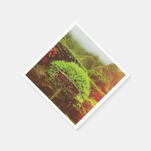 Serviette En Papier Ranch Kualoa (Coin)