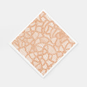 Serviette En Papier Random Leaf Mosaic (Coin)