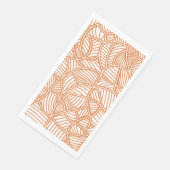 Serviette En Papier Random Leaf Mosaic (Coin)