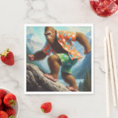 Serviette En Papier Randonnée (En situation)