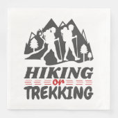 Serviette En Papier Randonnée ou trekking (Devant)