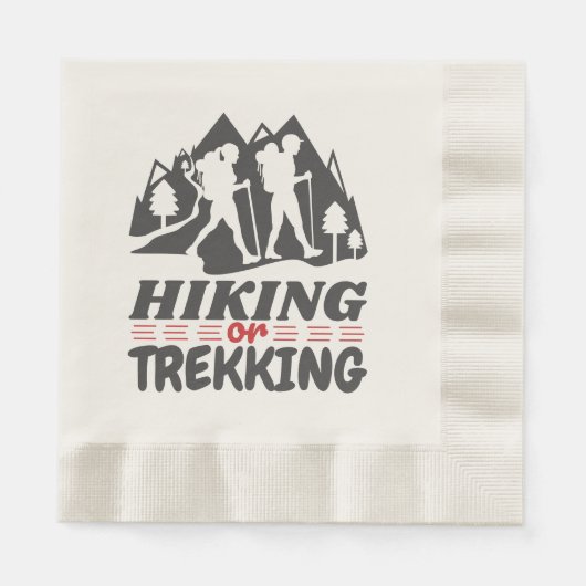 Serviette En Papier Randonnée ou trekking (Devant)