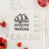 Serviette En Papier Randonnée ou trekking (En situation)