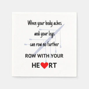Serviette En Papier Rangez avec votre motivation cardiaque
