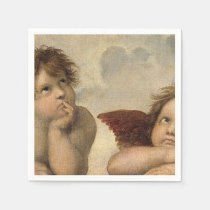 Serviette En Papier Raphael Cherubs Angels
