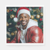 SERVIETTE EN PAPIER RAPPY X-MAS (Devant)