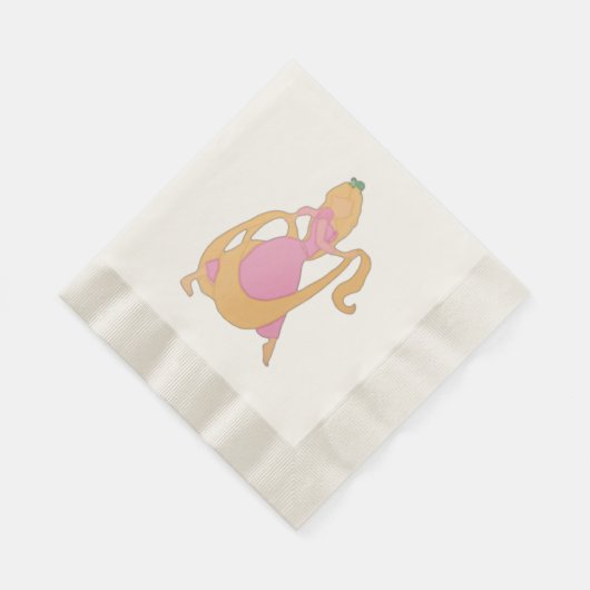 Serviette En Papier Rapunzel Napkins (Coin)