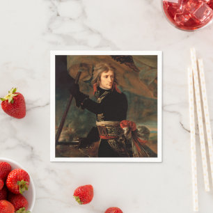 Serviette En Papier Rassemblement de Napoléon Bonaparte à la bataille 