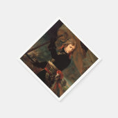 Serviette En Papier Rassemblement de Napoléon Bonaparte à la bataille (Coin)