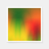 Serviette En Papier Rasta Splash de couleur (Devant)