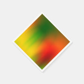 Serviette En Papier Rasta Splash de couleur (Coin)