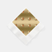 Serviette En Papier Rat de bois (Coin)