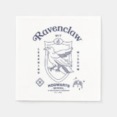 Serviette En Papier RAVENCLAW™ Wit Learning Wisdom Crest (Devant)
