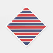 Serviette En Papier Rayé (Coin)