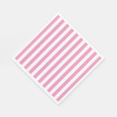 Serviette En Papier Rayé (Coin)
