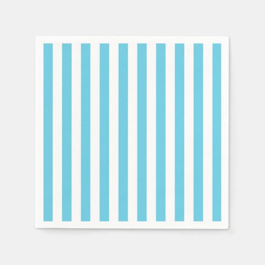 Serviette En Papier Rayé (Devant)