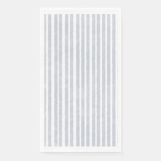 Serviette En Papier Rayé  (Devant)