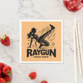 Serviette En Papier Raygun Raygun breakdance, breakdance (En situation)