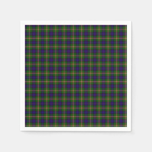 Serviette En Papier Raynald Tartan (Devant)
