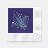 Serviette En Papier Rayons Sapphire (Devant)