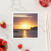 Serviette En Papier Rayons solaires de Folly River (En situation)