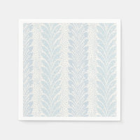 Rayure plume bleu poudre, Garden Party