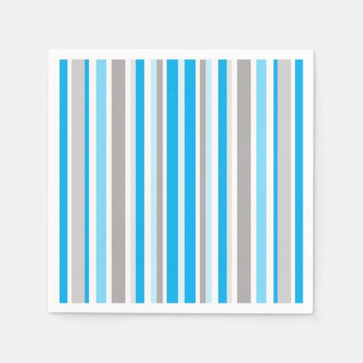 Serviette En Papier Rayures (Devant)
