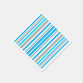 Serviette En Papier Rayures (Coin)