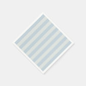 Serviette En Papier Rayures bleu clair (Coin)