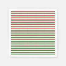 Rayures de fêtes Rouge Vert Blanc