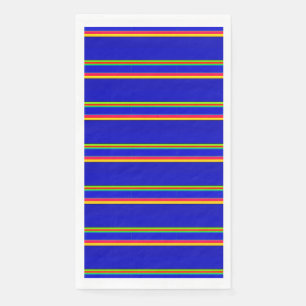 Serviette En Papier rayures groovy