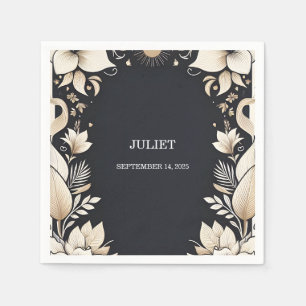 Serviette En Papier Réactualisation des Vœux de Mariage Traditionnels
