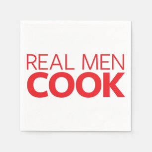 Serviette En Papier Real Men Cook
