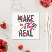 Serviette En Papier Réaliser (En situation)