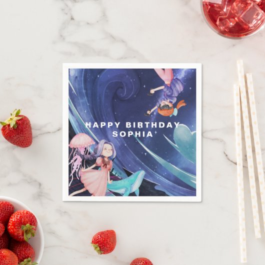 Serviette En Papier Réalité virtuelle | Jeu Anniversaire de serviettes (En situation)