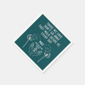 Serviette En Papier Réception funéraire en mémoire (Coin)