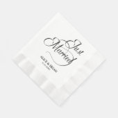 Serviette En Papier Réception Mariée Cocktail Cocktail Serviettes (Coin)