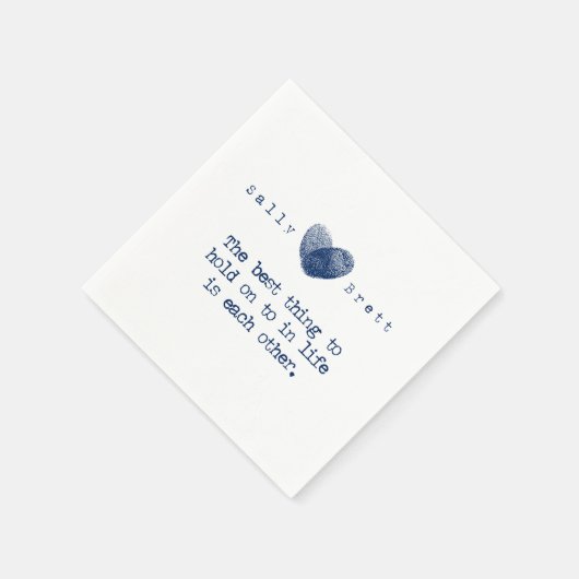 Serviette En Papier Réception Napkin (Coin)