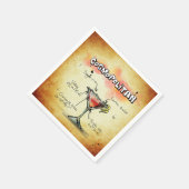 Serviette En Papier Recette Cosmopolitan Bartender Drink (Coin)