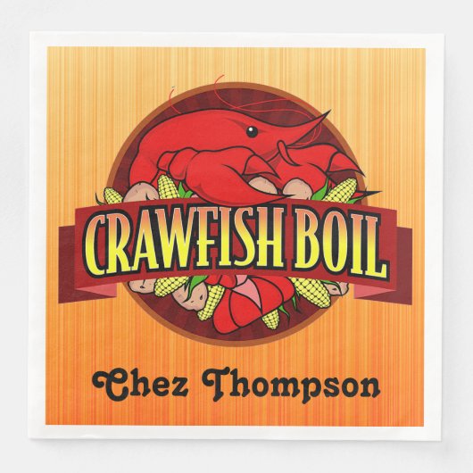 Serviette En Papier Réchauffe personnalisée (Devant)