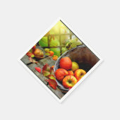 Serviette En Papier Récolte d'Apple (Coin)