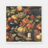 Serviette En Papier Récolte d'automne (Devant)