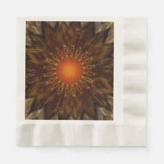 Serviette En Papier récolte de la récolte de soleil