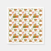 Serviette En Papier Récolte du papier d'action de grâce (Devant)