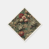 Serviette En Papier 🩸 Récolte Renégade - Gothique victorien (Coin)