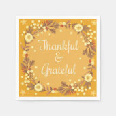 Serviette En Papier Reconnaissant et Gratuit (Devant)