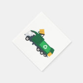 Serviette En Papier Recyclage Camion à ordures (Coin)