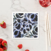 Serviette En Papier recycled indigo shibori : (En situation)