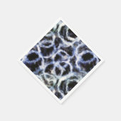Serviette En Papier recycled indigo shibori : (Coin)