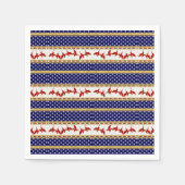 Serviette En Papier Red Bald Eagle Amérique Papier Napkin (Devant)